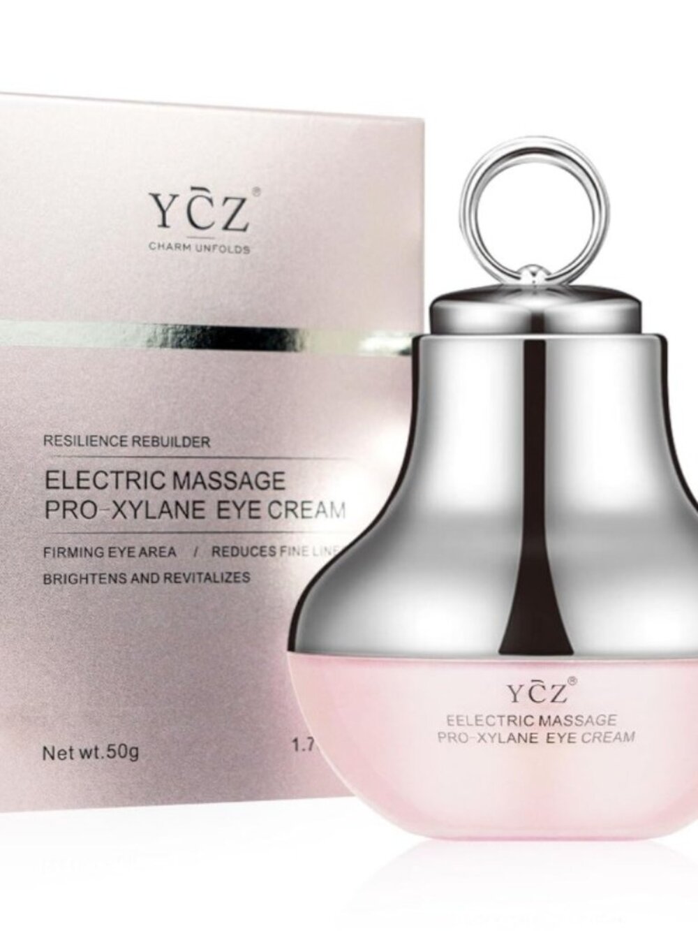 YCZ Electric Massage Pro-Xylane Eye Cream 50g Firming & Brightening Exp 12/2028